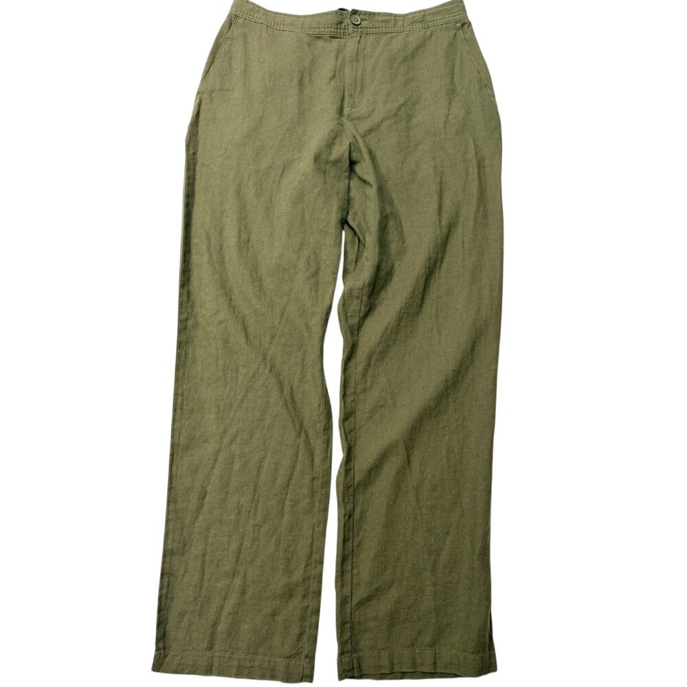 Islander Sage Green Casual Trousers Size Large‎